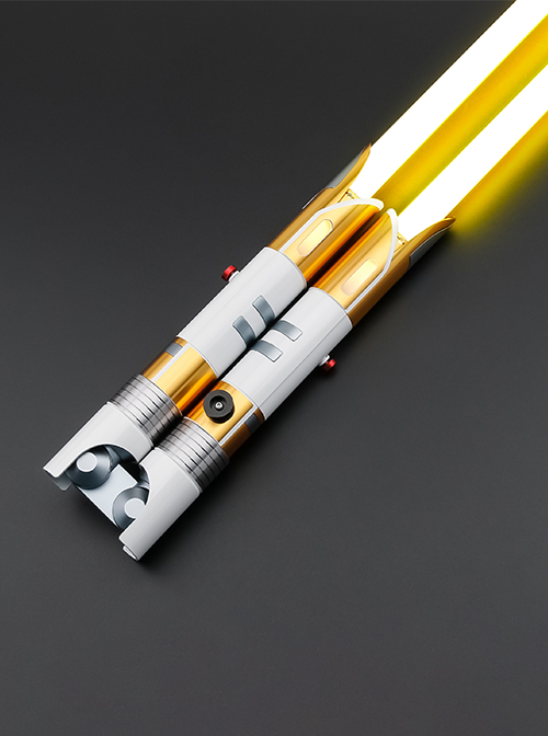 Replica Series Temple Guard Gold White Hilt Handle Lightsaber