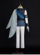 Game Identity V Prisoner Luca Balsa Winter Cicada Halloween Cosplay Costume Full Set