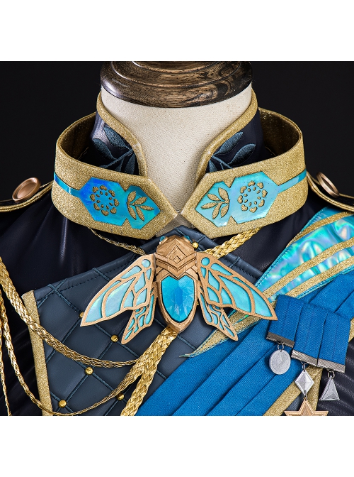 Game Identity V Prisoner Luca Balsa Winter Cicada Halloween Cosplay Costume Full Set