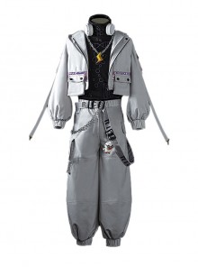 Game Identity V Prisoner Luca Balsa Rice Halloween Cosplay Costume Full Set