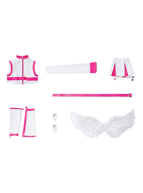 2.5 Dimensional Seduction Ririsa Amano Liliel Halloween Cosplay Costume Full Set