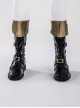 Game Identity V Naib Subedar Mercenary Cabinet Of Curiosities Halloween Cosplay Accessories Black Boots
