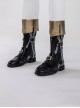 Game Identity V Naib Subedar Mercenary Cabinet Of Curiosities Halloween Cosplay Accessories Black Boots