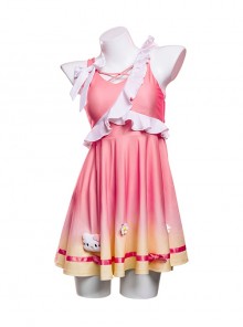Game Honor Of Kings Xiao Qiao HelloKitty Skin Halloween Cosplay Costume Full Set