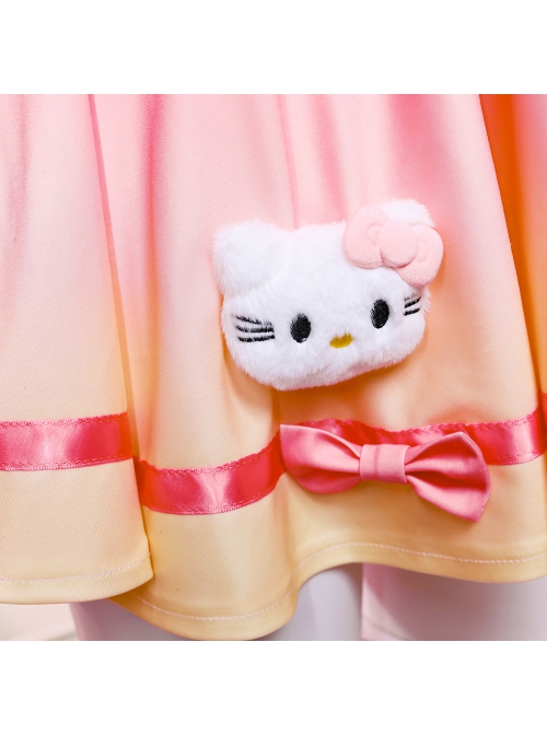 Game Honor Of Kings Xiao Qiao HelloKitty Skin Halloween Cosplay Costume Full Set