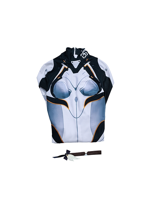 Game Honkai Star Rail Firefly  Bodysuit Halloween Cosplay Costume Full Set