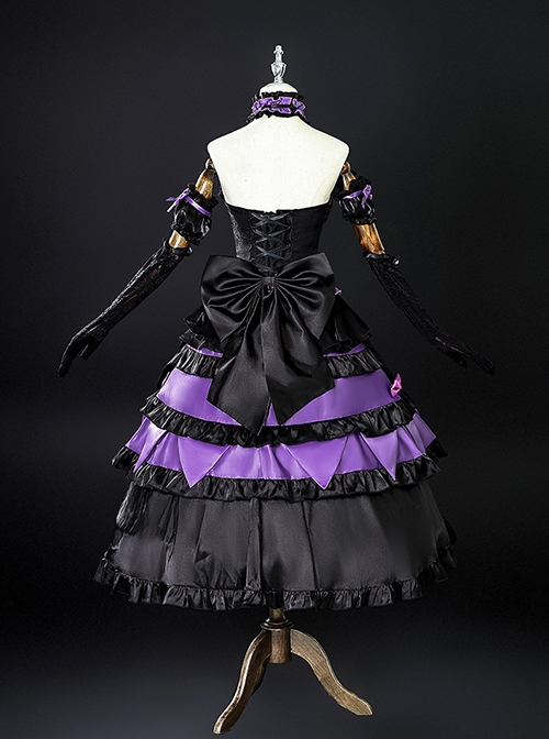 Game Identity V Sanrio Big Star Collaboration Mary Bloody Queen Halloween Cosplay Costume Full Set