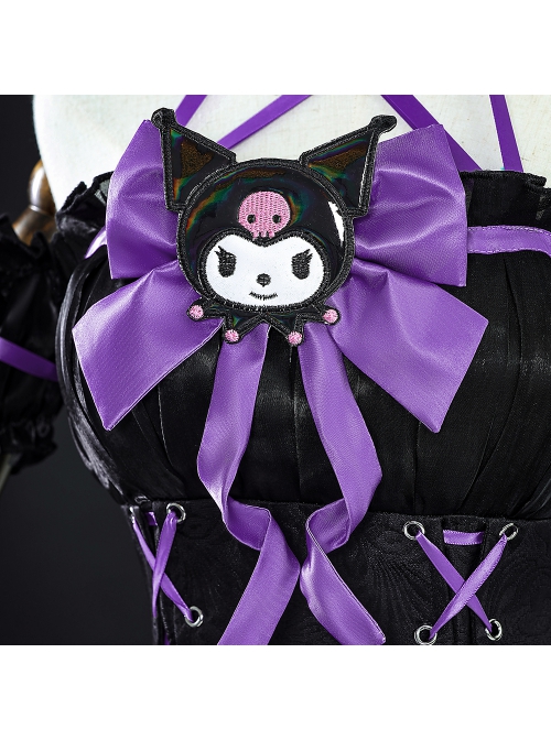 Game Identity V Sanrio Big Star Collaboration Mary Bloody Queen Halloween Cosplay Costume Full Set