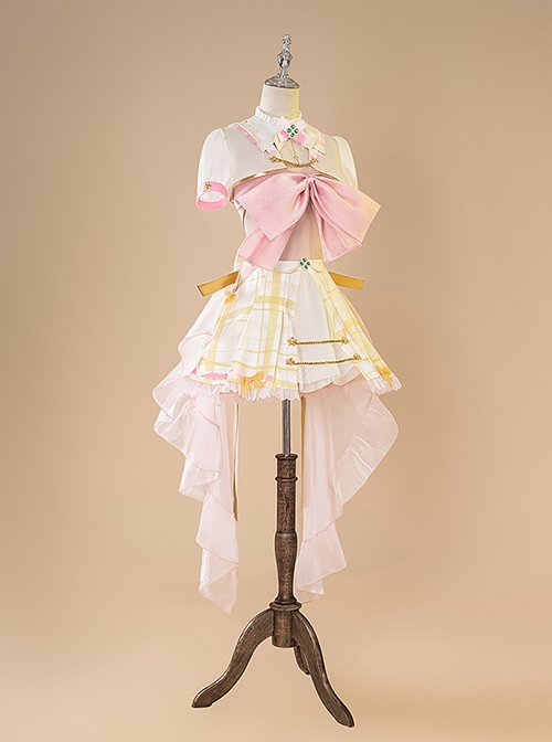 Vtuber Ace Taffy Idol costumeHalloween Cosplay Costume Full Set