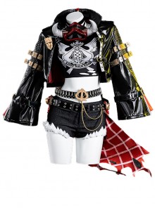 Game Zenless Zone Zero Lucyana De Montefio Halloween Cosplay Costume Full Set
