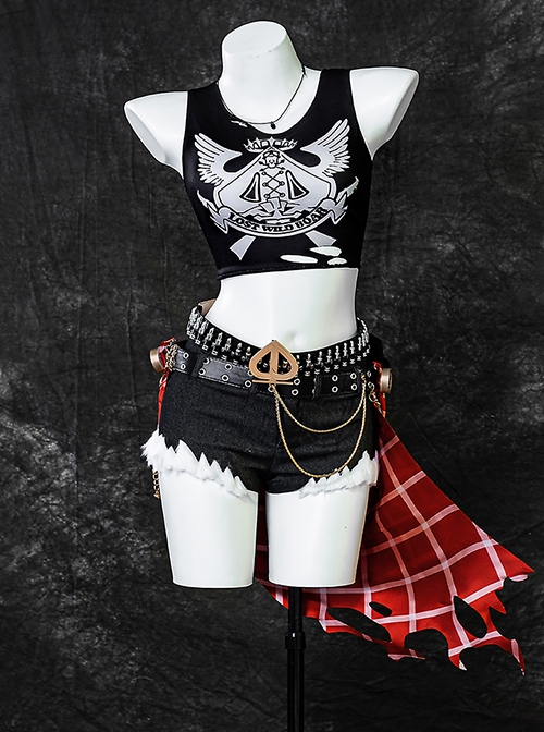 Game Zenless Zone Zero Lucyana De Montefio Halloween Cosplay Costume Full Set