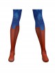 Movie Superman Legacy Superman Bodysuit Halloween Cosplay Costume Full Set