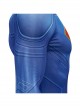Movie Superman Legacy Superman Bodysuit Halloween Cosplay Costume Full Set