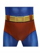 Movie Superman Legacy Superman Bodysuit Halloween Cosplay Costume Full Set