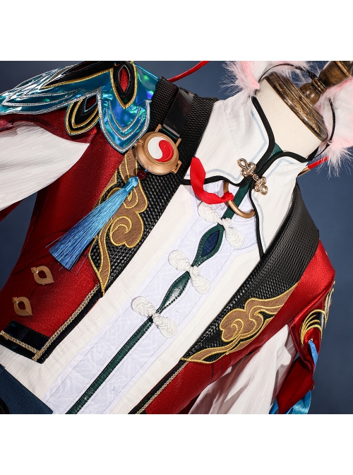 Game Honkai Star Rail Jiao Qiu Halloween Cosplay Costume Full Set