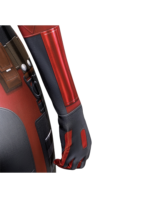 Deadpool & Wolverine Female Deadpool Bodysuit Halloween Cosplay Costume Full Set