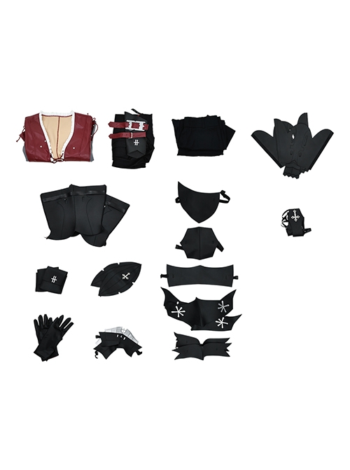 Game Final Fantasy XVI Clive Rosfield Halloween Cosplay Costume Set Without Shoes