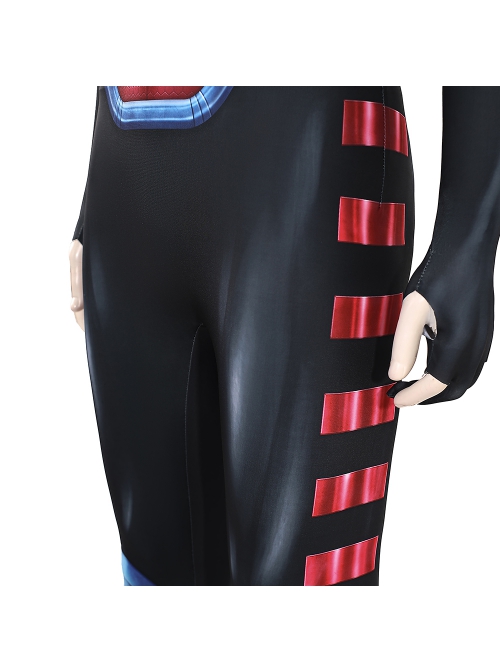 X-MEN 97 Gambit Remy Etienne LeBeau Bodysuit Halloween Cosplay Costume Set Without Shoes