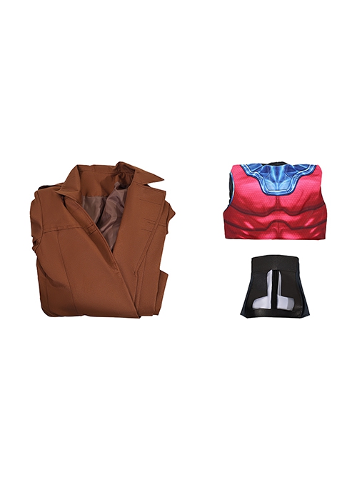 X-MEN 97 Gambit Remy Etienne LeBeau Bodysuit Halloween Cosplay Costume Set Without Shoes