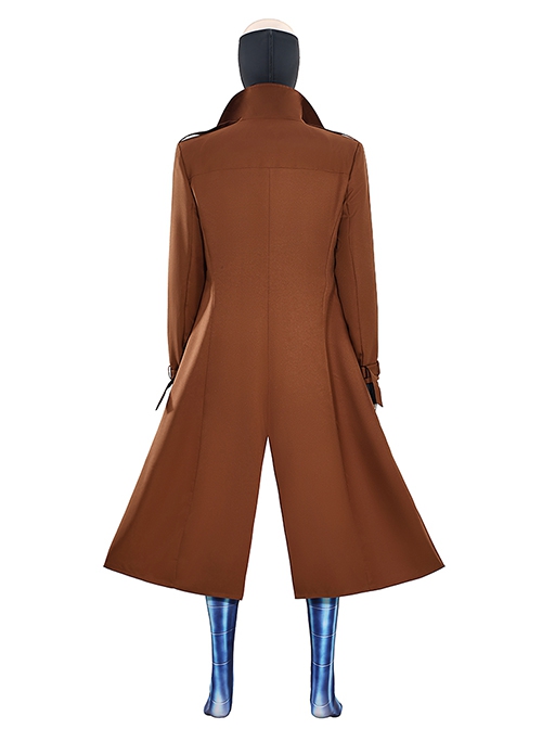 X-MEN 97 Gambit Remy Etienne LeBeau Bodysuit Halloween Cosplay Costume Set Without Shoes