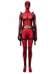 Deadpool & Wolverine Female Deadpool Regular Edition Bodysuit Halloween Cosplay Costume Set Without Prop Swords Without Prop Guns