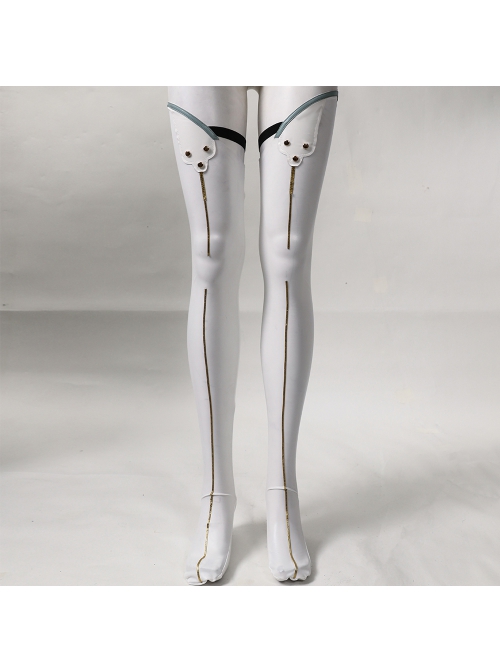 Game Wuthering Waves Jinhsi Halloween Cosplay Costume Full Set