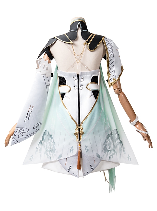 Game Wuthering Waves Jinhsi Halloween Cosplay Costume Full Set