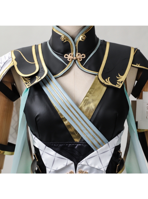 Game Wuthering Waves Jinhsi Halloween Cosplay Costume Full Set