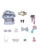 Game Honor Of Kings Dolia 520 Valentine's Day Heart Note Skins Halloween Cosplay Costume Full Set