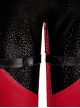Deadpool & Wolverine Female Deadpool Bodysuit Halloween Cosplay Costume Set Without Shoes Without Helmet Without Props