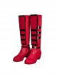 Deadpool & Wolverine Female Deadpool Bodysuit Halloween Cosplay Costume Accessories Shoes And Helmet