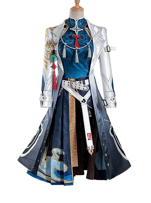 Game Honkai Star Rail Feixiao Halloween Cosplay Costume Full Set