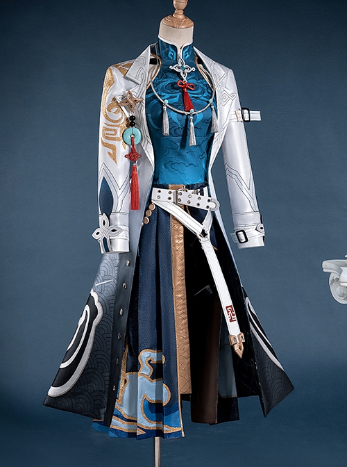 Game Honkai Star Rail Feixiao Halloween Cosplay Costume Full Set