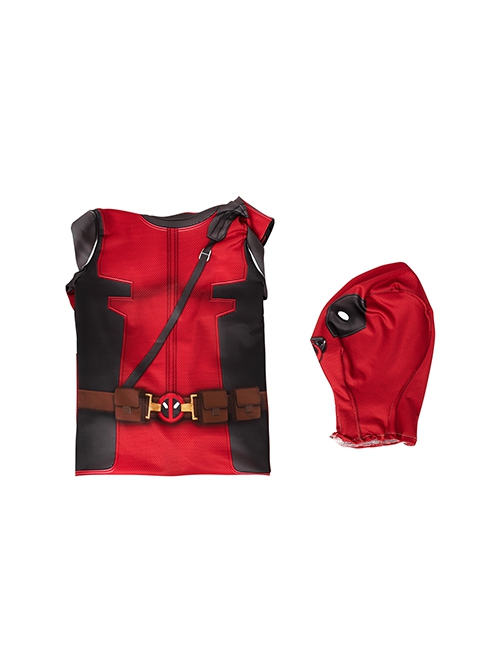 Movie Deadpool & Wolverine Baby Deadpool Children Bodysuit Halloween Cosplay Costume Set