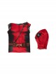 Movie Deadpool & Wolverine Baby Deadpool Children Bodysuit Halloween Cosplay Costume Set