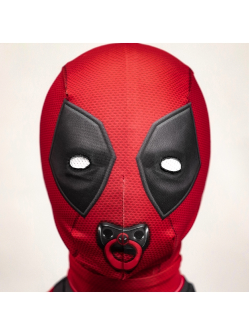 Movie Deadpool & Wolverine Baby Deadpool Children Bodysuit Halloween Cosplay Costume Set