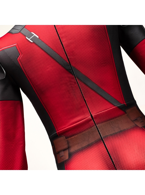 Movie Deadpool & Wolverine Baby Deadpool Children Bodysuit Halloween Cosplay Costume Set