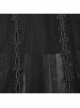 Black Three Dimensional Splicing Chiffon Fabric Front Center Beading With Layered Pleated Tulle Design Gothic Style Sleeveless Dress