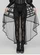 Personalized Three Layer Double Sided Black Fishbone Hollow Gothic Baroque Bird Cage Bustle