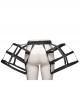 Personalized Three Layer Double Sided Black Fishbone Hollow Gothic Baroque Bird Cage Bustle