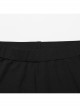 Gorgeous Black Knitted Mesh Exquisite Appliqué Lace In The Front Center Tie String Gothic Style Slim Leggings