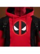 Movie Deadpool & Wolverine Deadpool Teenager Hoodie Halloween Cosplay Costume Set Without Shoes