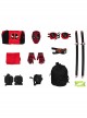 Movie Deadpool & Wolverine Deadpool Teenager Hoodie Halloween Cosplay Costume Set Without Shoes