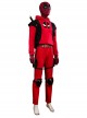 Movie Deadpool & Wolverine Deadpool Teenager Hoodie Halloween Cosplay Costume Set Without Shoes