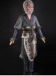Game Black Myth Wukong Wukong Tiger Hide Loincloth Skirt Halloween Cosplay Costume Full Set