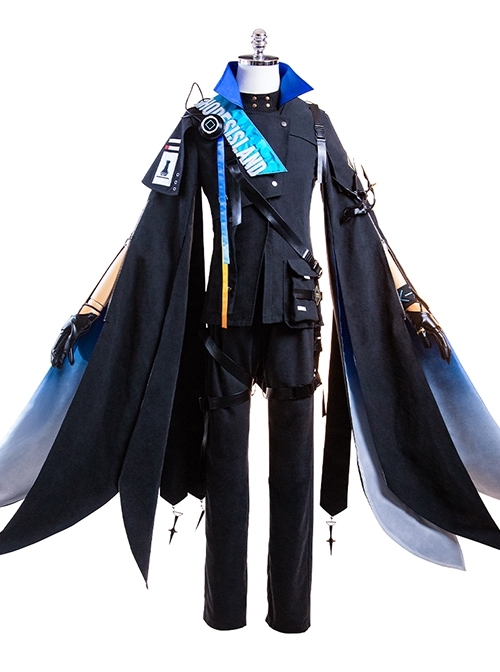 Game Arknights Logos Halloween Cosplay Costume Full Set