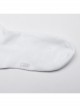 Personalized White Combed Cotton With Plastic Rivet Decorated Punk Style High Socks