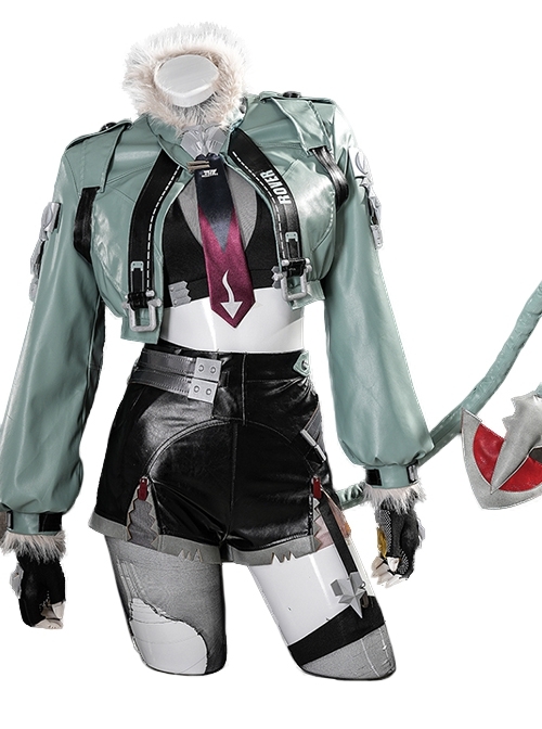 Game Zenless Zone Zero Jane Doe Halloween Cosplay Costume Full Set