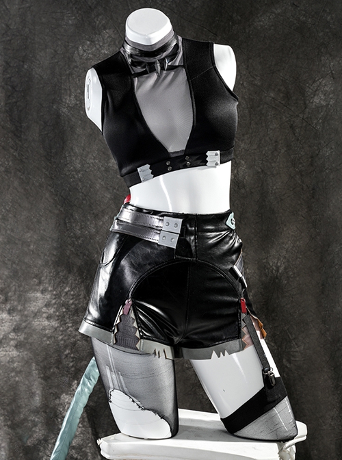 Game Zenless Zone Zero Jane Doe Halloween Cosplay Costume Full Set