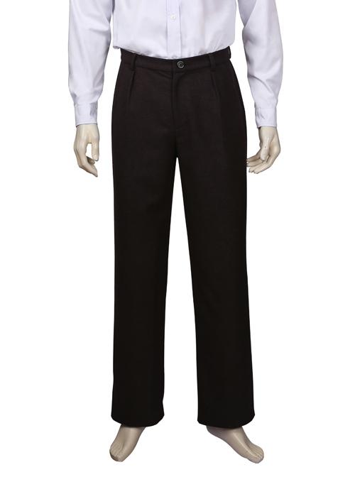 Fantastic Beasts And Where To Find Them Newt Scamander Halloween Cosplay Costume Brown Suit Trousers